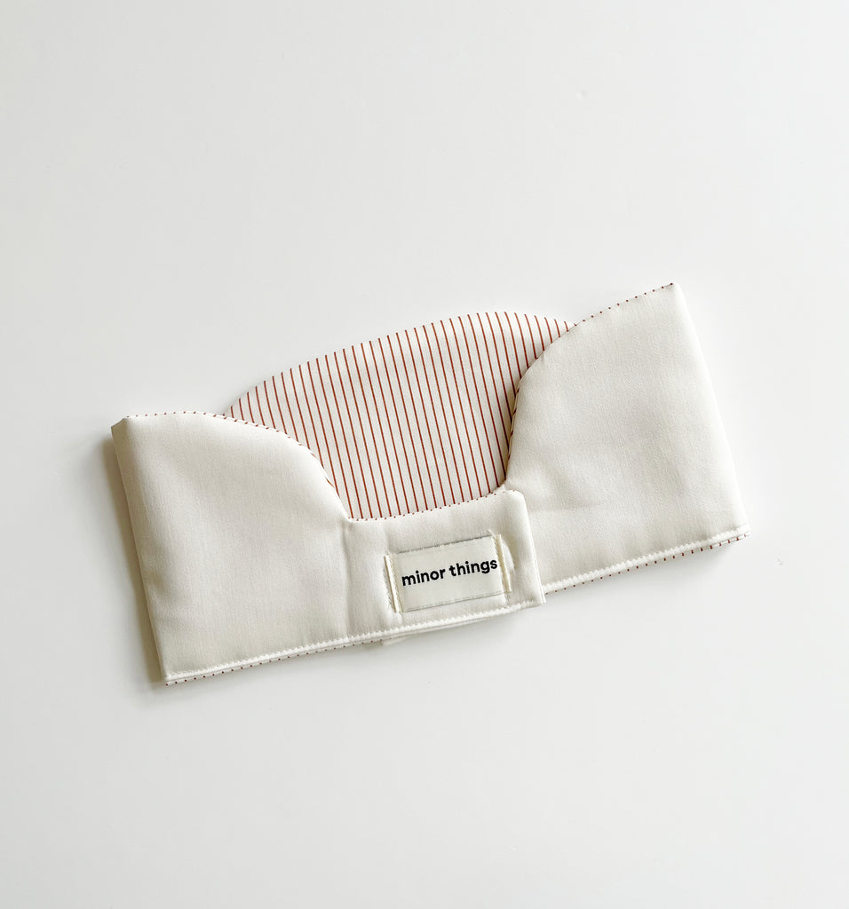 White baker's play hat backside